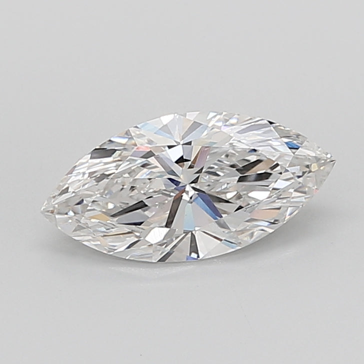 2.52 Carat Marquise Shaped, Ideal Cut, F Color, VVS2 Clarity, IGI Certified Lab Grown Diamond