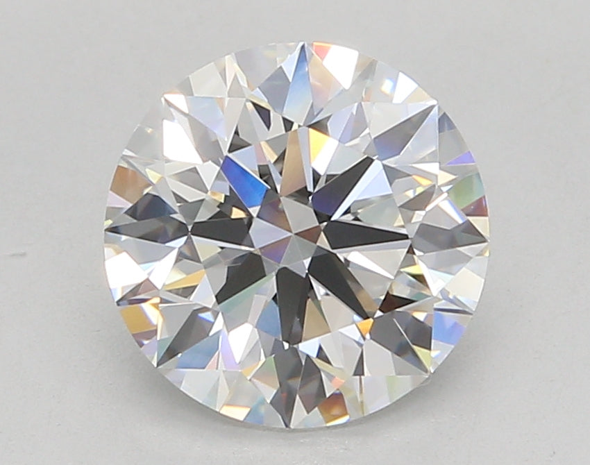 3.04 Carat Round Shaped, Ideal Cut, E Color, VVS2 Clarity, IGI Certified Lab Grown Diamond