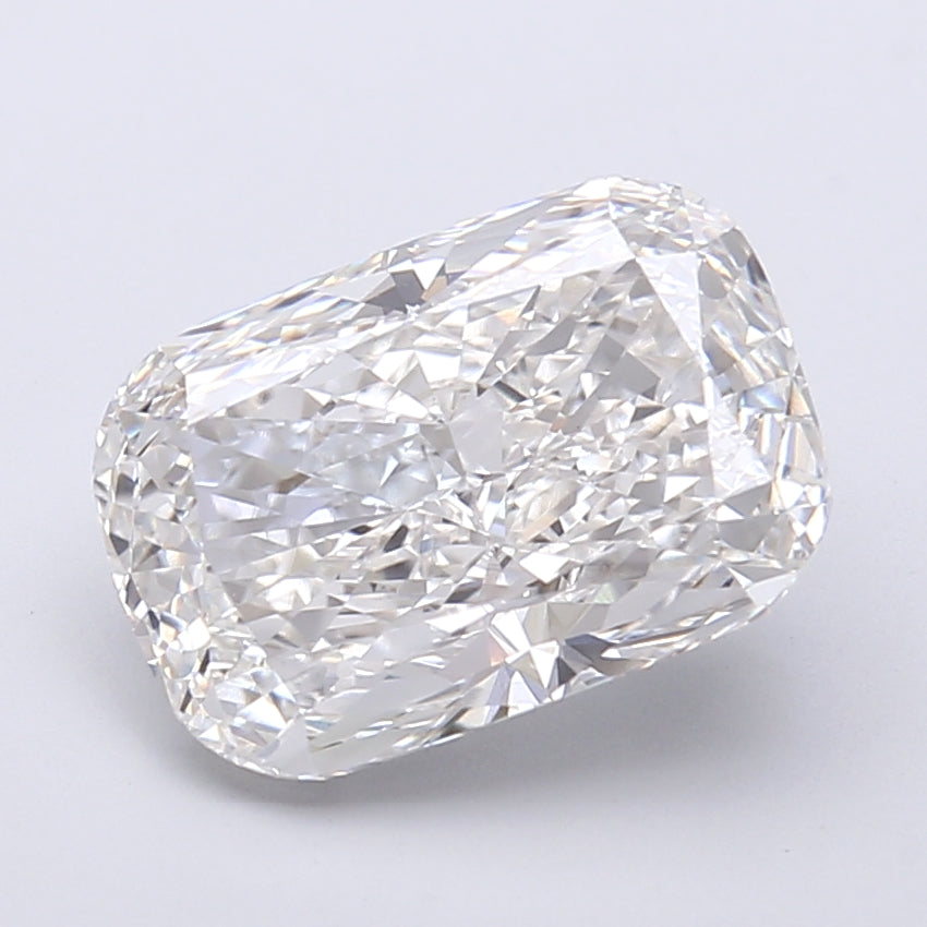 4.04 Carat Cushion Shaped, Very Good Cut, F Color, VVS2 Clarity, IGI Certified Lab Grown Diamond
