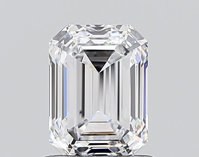 1.71 Carat Emerald Shaped, Ideal Cut, E Color, VVS2 Clarity, IGI Certified Lab Grown Diamond