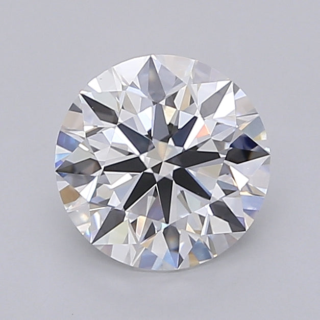 1.54 Carat Round Shaped, Excellent Cut, D Color, VVS2 Clarity, IGI Certified Lab Grown Diamond