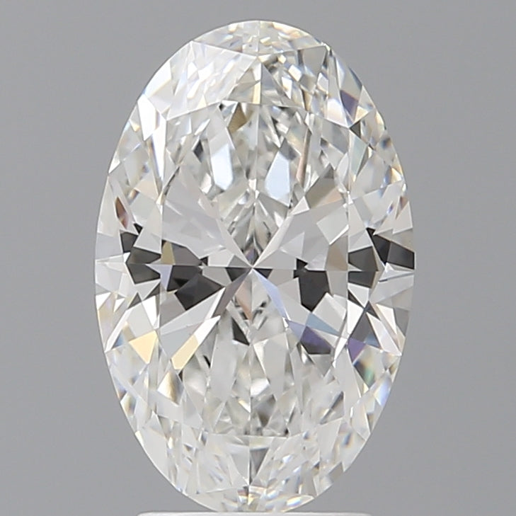 3.06 Carat Oval Shaped, Ideal Cut, F Color, VVS2 Clarity, IGI Certified Lab Grown Diamond