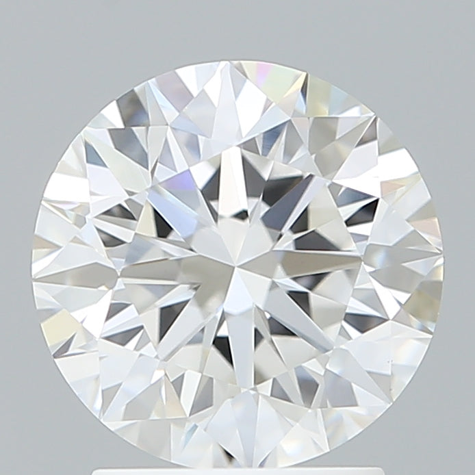 2.29 Carat Round Shaped, Excellent Cut, F Color, VVS2 Clarity, IGI Certified Lab Grown Diamond