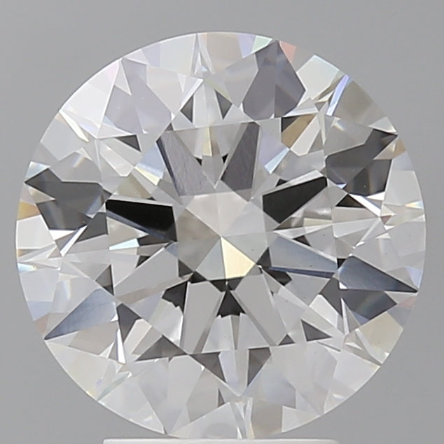 4.07 Carat Round Shaped, Ideal Cut, E Color, VVS2 Clarity, IGI Certified Lab Grown Diamond