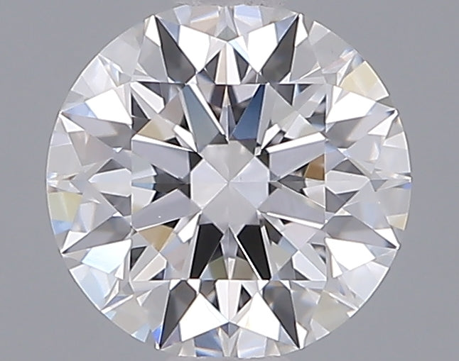 1.29 Carat Round Shaped, Ideal Cut, D Color, VVS2 Clarity, IGI Certified Lab Grown Diamond