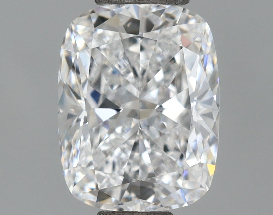 1.06 Carat Cushion Shaped, Excellent Cut, D Color, VVS1 Clarity, IGI Certified Lab Grown Diamond