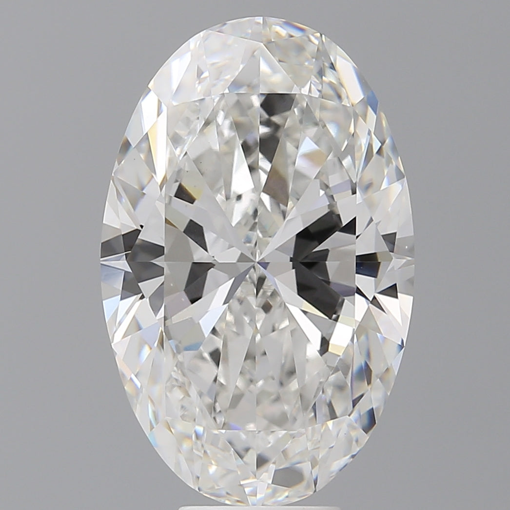 9.50 Carat Oval Shaped, Ideal Cut, F Color, VS1 Clarity, IGI Certified Lab Grown Diamond