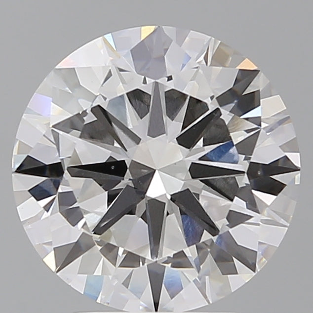 4.03 Carat Round Shaped, Excellent Cut, E Color, VS1 Clarity, IGI Certified Lab Grown Diamond