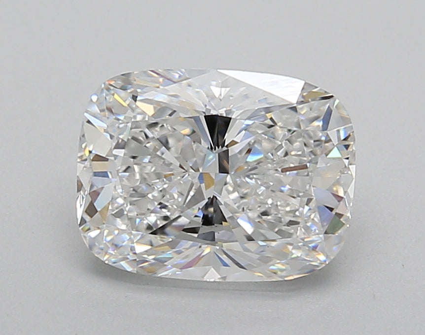 2.00 Carat Elongated Cushion Shaped, Very Good Cut, D Color, VS1 Clarity, IGI Certified Lab Grown Diamond