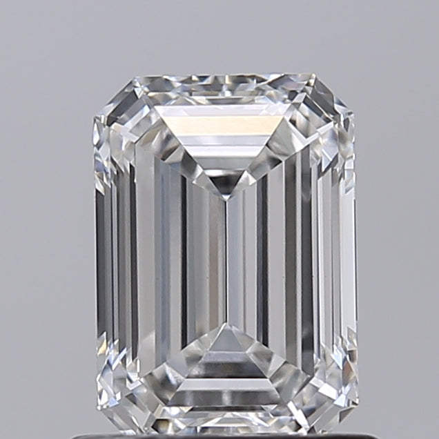 1.02 Carat Emerald Shaped, Excellent Cut, E Color, VVS2 Clarity, IGI Certified Lab Grown Diamond