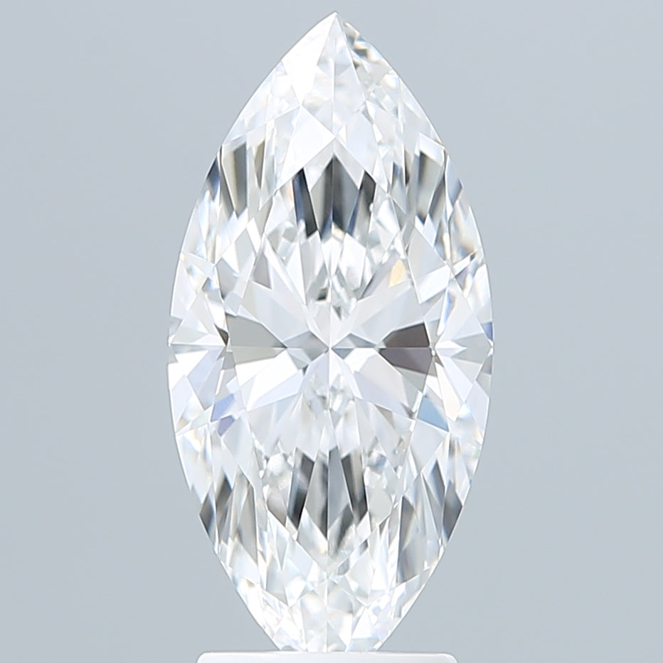 2.94 Carat Marquise Shaped, Ideal Cut, E Color, VVS1 Clarity, IGI Certified Lab Grown Diamond