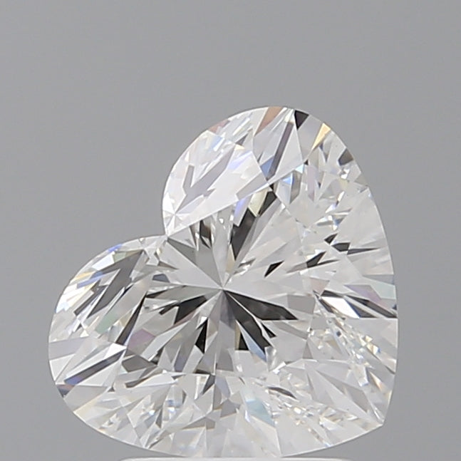 2.56 Carat Heart Shaped, Ideal Cut, E Color, VVS2 Clarity, IGI Certified Lab Grown Diamond