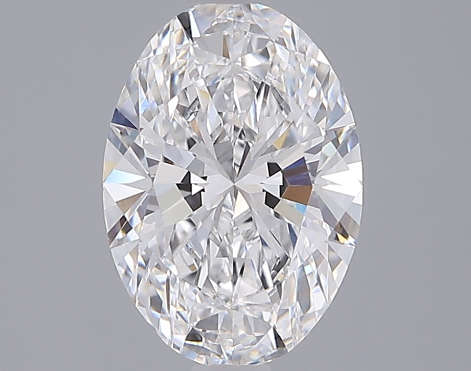 2.08 Carat Oval Shaped, Ideal Cut, D Color, VVS1 Clarity, IGI Certified Lab Grown Diamond
