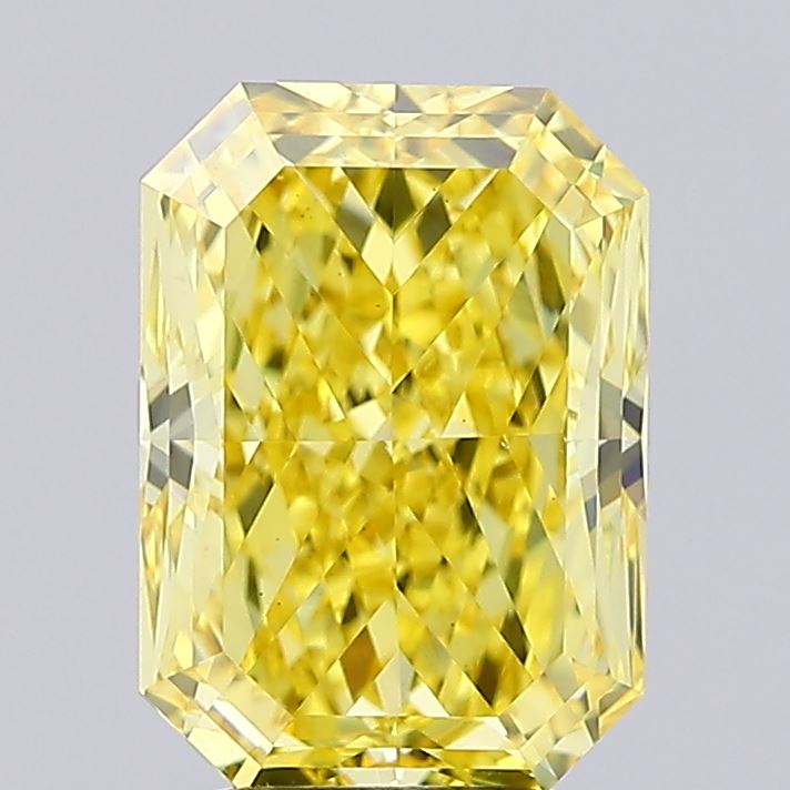 3.52 Carat Radiant Shaped, Excellent Cut, VS1 Clarity, IGI Certified Lab Grown Diamond
