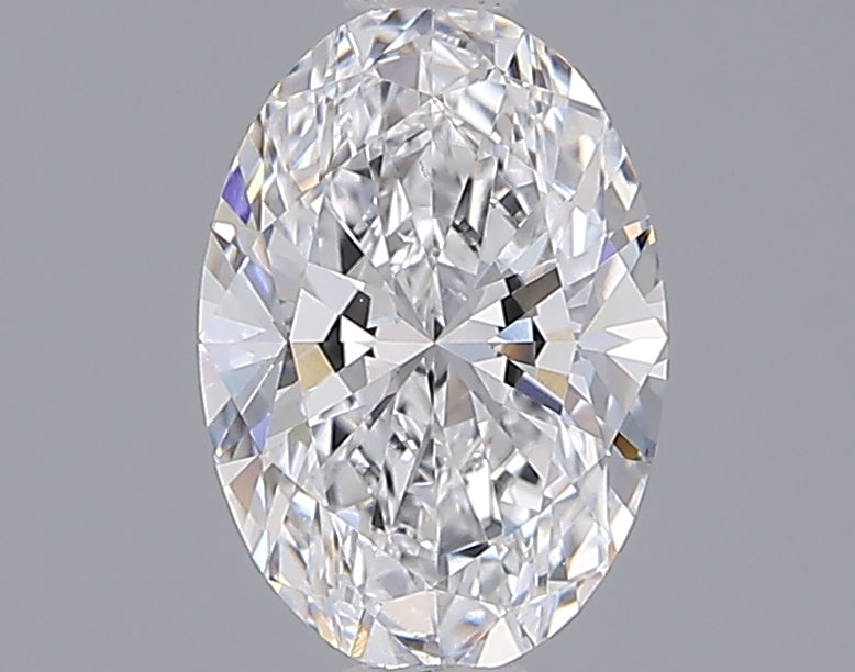 1.25 Carat Oval Shaped, Ideal Cut, D Color, VS1 Clarity, IGI Certified Lab Grown Diamond