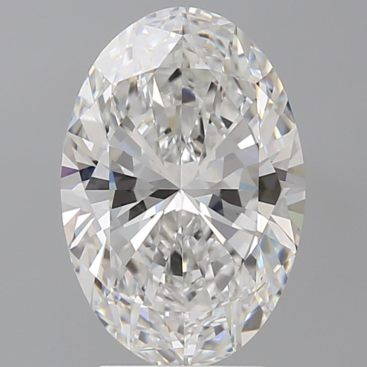 3.59 Carat Oval Shaped, Ideal Cut, E Color, VS1 Clarity, IGI Certified Lab Grown Diamond