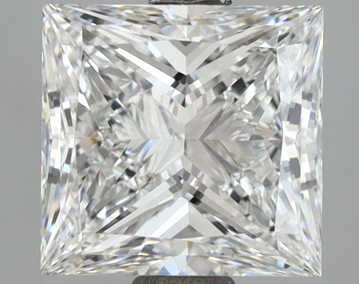 2.51 Carat Princess Shaped, Very Good Cut, E Color, VS1 Clarity, IGI Certified Lab Grown Diamond