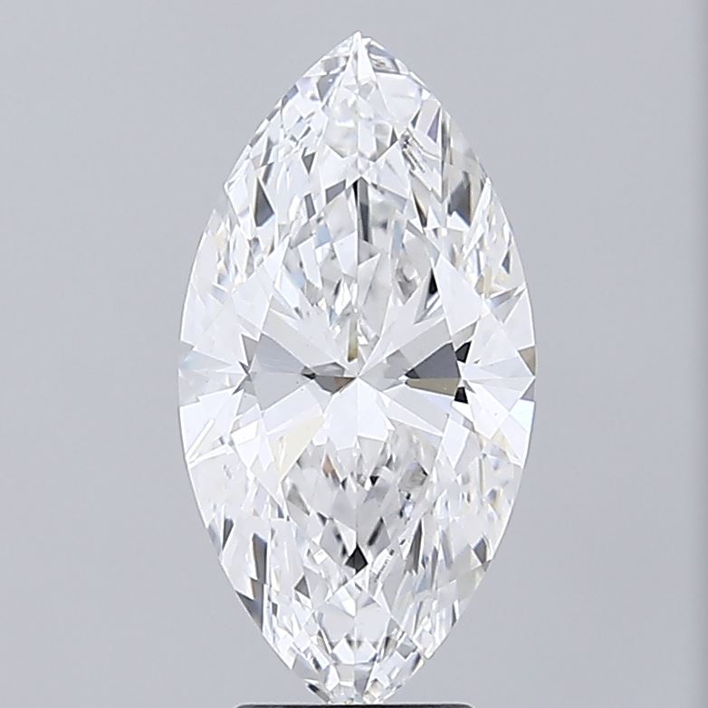 4.01 Carat Marquise Shaped, Ideal Cut, E Color, VS1 Clarity, IGI Certified Lab Grown Diamond