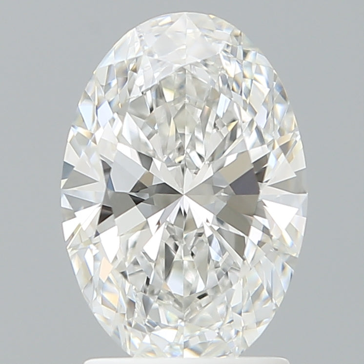 1.92 Carat Oval Shaped, Ideal Cut, F Color, VVS2 Clarity, IGI Certified Lab Grown Diamond