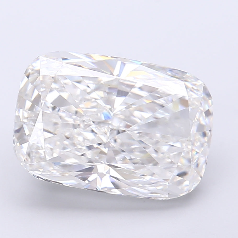 6.54 Carat Cushion Shaped, Very Good Cut, E Color, VS1 Clarity, IGI Certified Lab Grown Diamond