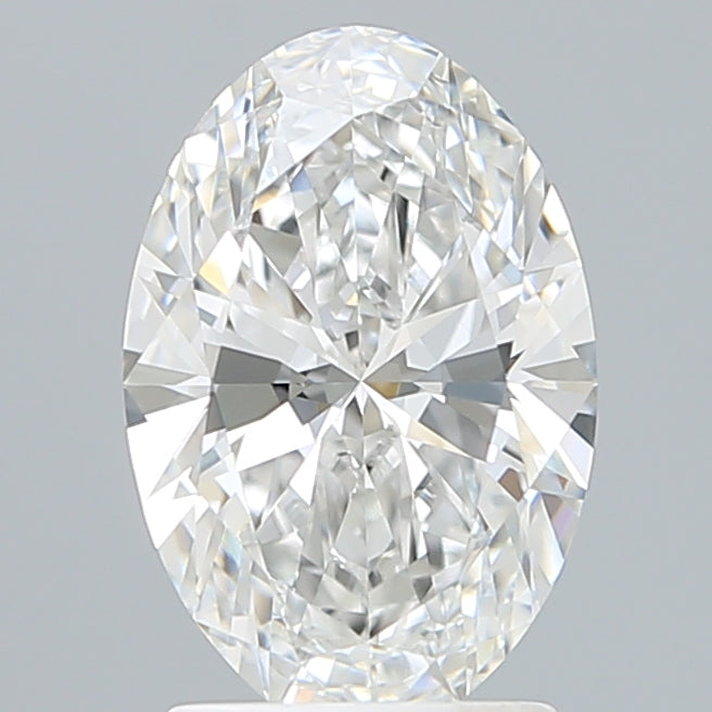 2.06 Carat Oval Shaped, Ideal Cut, D Color, VVS1 Clarity, IGI Certified Lab Grown Diamond