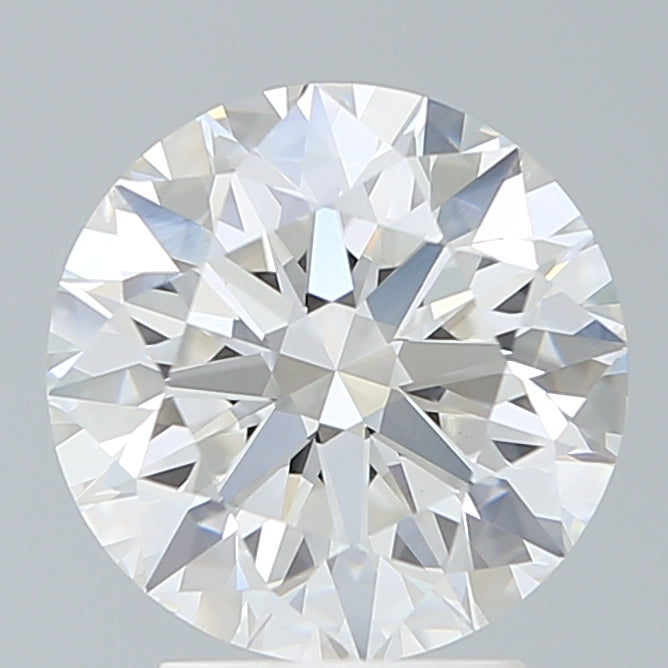 3.17 Carat Round Shaped, Ideal Cut, F Color, VVS2 Clarity, IGI Certified Lab Grown Diamond