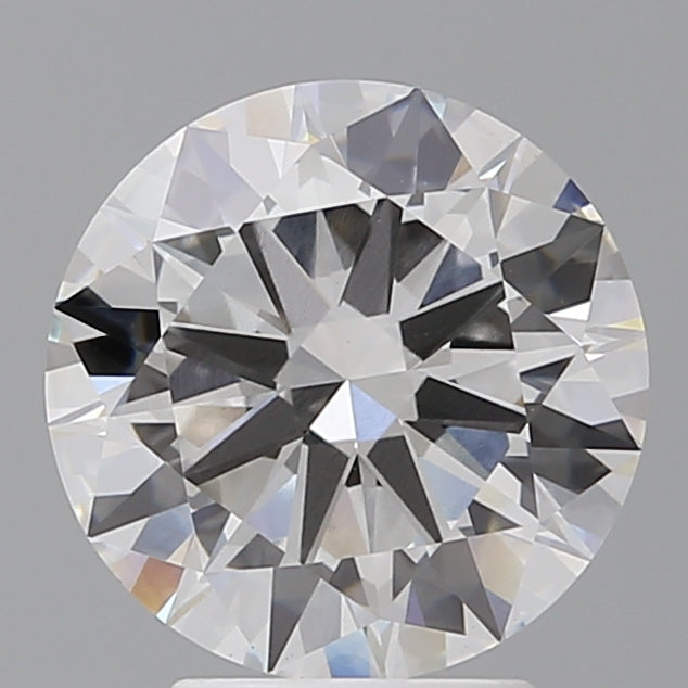 3.53 Carat Round Shaped, Excellent Cut, E Color, VVS2 Clarity, IGI Certified Lab Grown Diamond