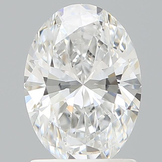 1.50 Carat Oval Shaped, Ideal Cut, D Color, VVS1 Clarity, IGI Certified Lab Grown Diamond