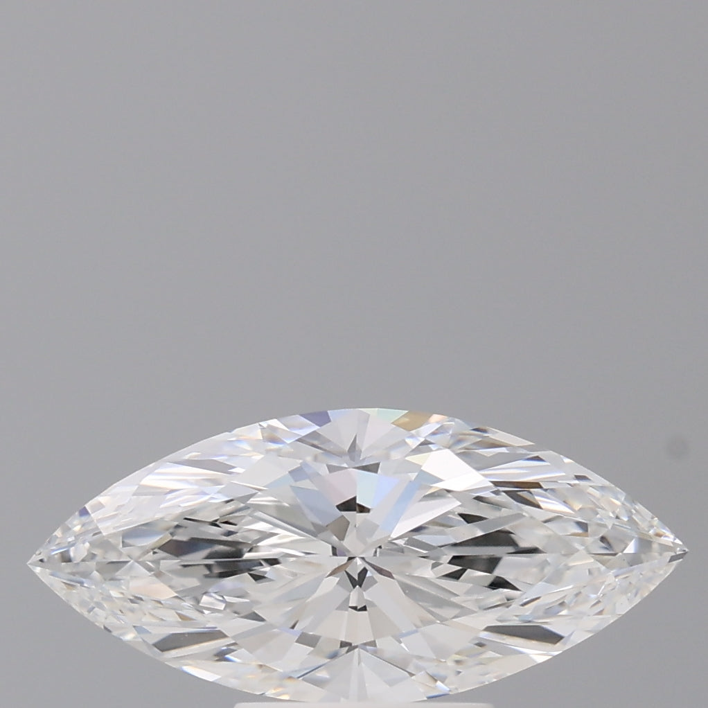 2.56 Carat Marquise Shaped, Ideal Cut, E Color, VVS2 Clarity, IGI Certified Lab Grown Diamond