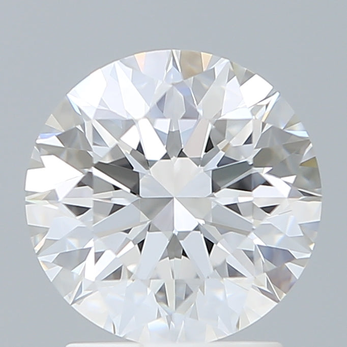 2.10 Carat Round Shaped, Excellent Cut, D Color, VVS2 Clarity, IGI Certified Lab Grown Diamond