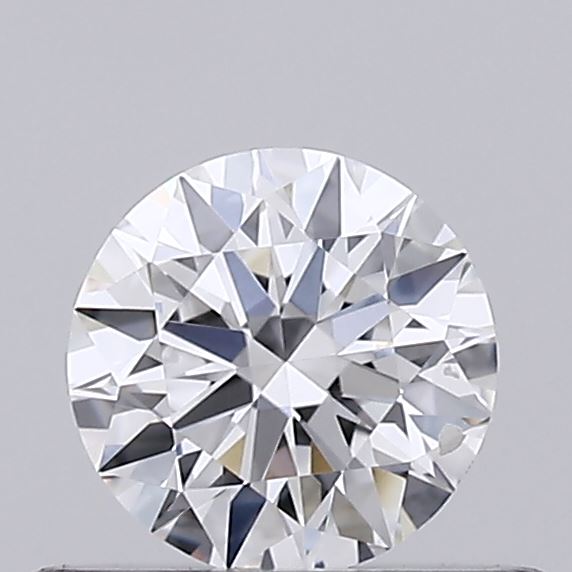 0.34 Carat Round Shaped, Ideal Cut, D Color, VVS2 Clarity, IGI Certified Lab Grown Diamond