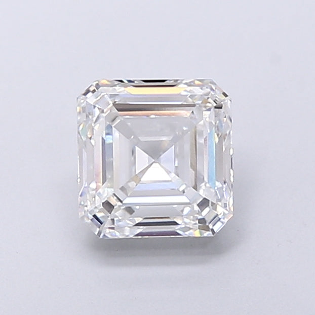 2.02 Carat Asscher Shaped, Very Good Cut, D Color, VVS1 Clarity, IGI Certified Lab Grown Diamond