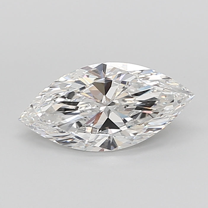 3.01 Carat Marquise Shaped, Excellent Cut, E Color, VVS2 Clarity, IGI Certified Lab Grown Diamond