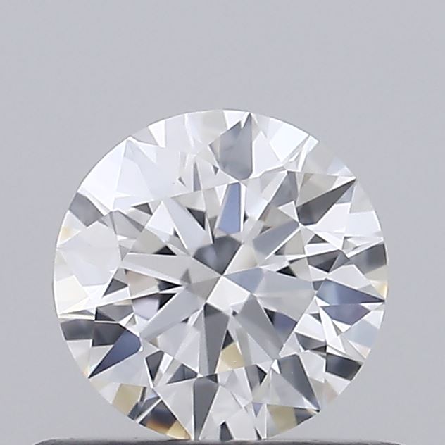 0.52 Carat Round Shaped, Ideal Cut, D Color, VVS2 Clarity, IGI Certified Lab Grown Diamond
