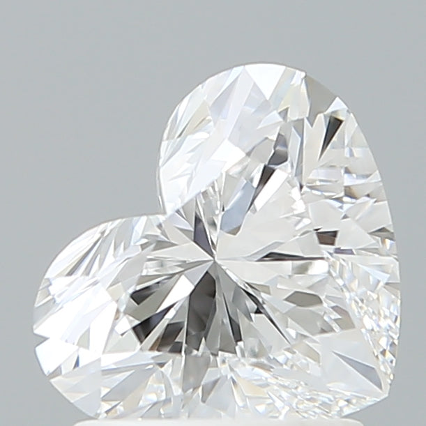 1.57 Carat Heart Shaped, Ideal Cut, D Color, VVS2 Clarity, IGI Certified Lab Grown Diamond