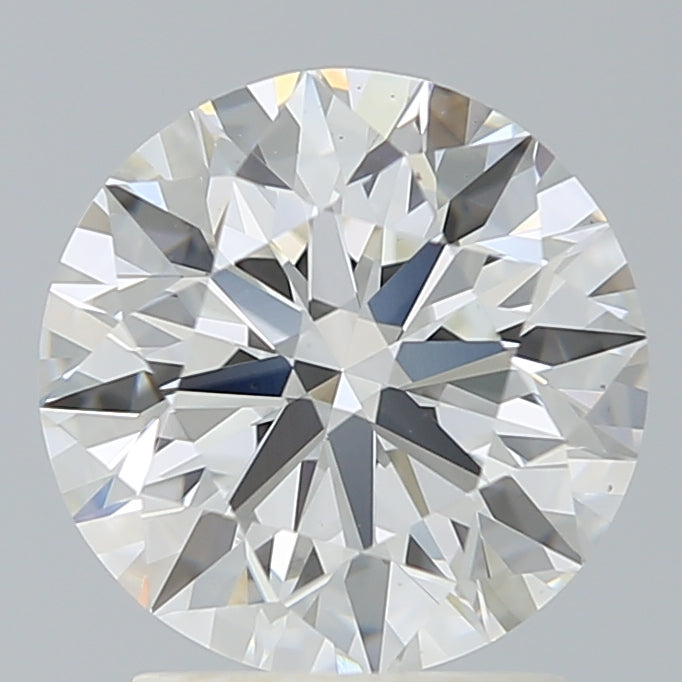 2.29 Carat Round Shaped, Ideal Cut, G Color, VS1 Clarity, IGI Certified Lab Grown Diamond