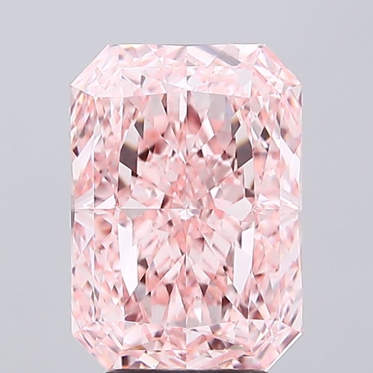 4.20 Carat Radiant Shaped, Ideal Cut, VS1 Clarity, IGI Certified Lab Grown Diamond