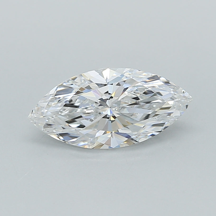 1.05 Carat Marquise Shaped, Ideal Cut, D Color, VVS1 Clarity, IGI Certified Lab Grown Diamond