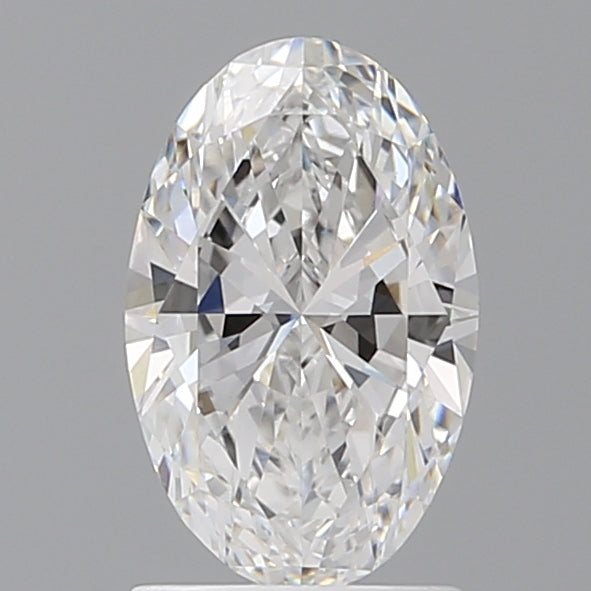 1.50 Carat Oval Shaped, Ideal Cut, E Color, VVS2 Clarity, IGI Certified Lab Grown Diamond