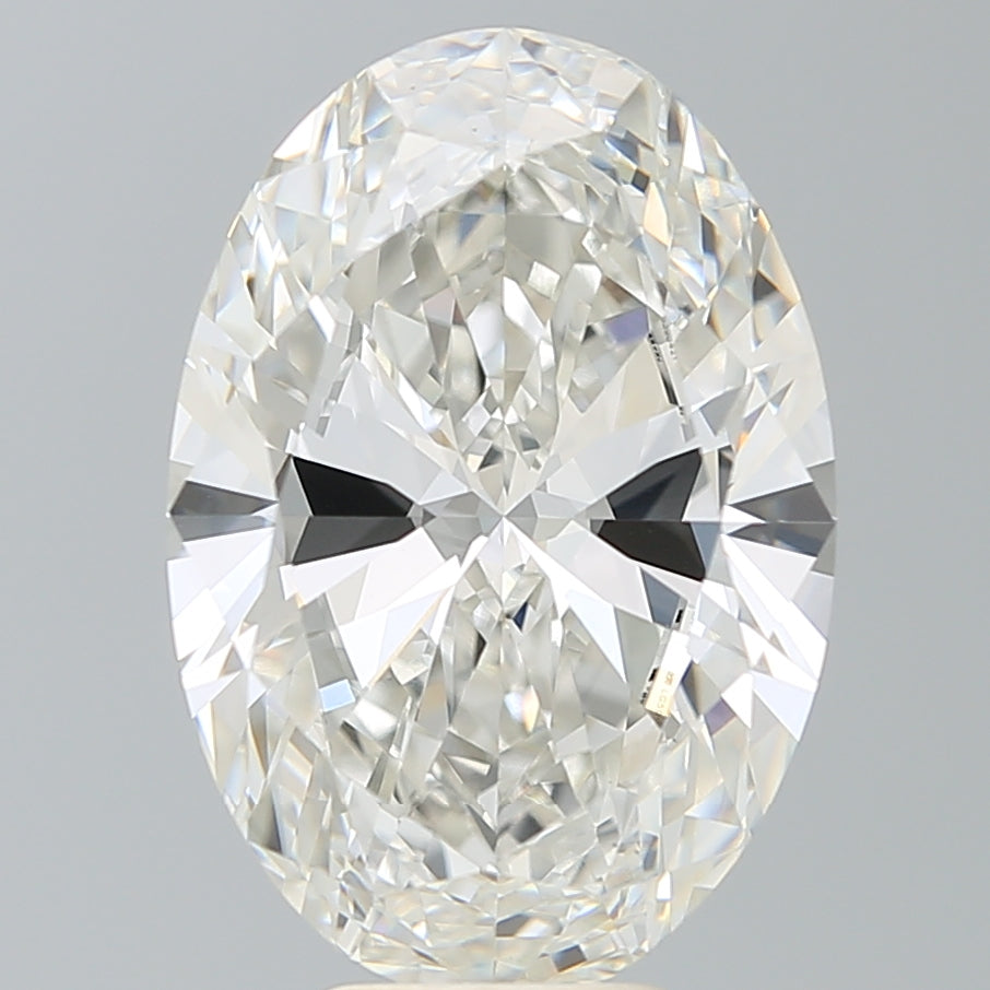7.03 Carat Oval Shaped, Excellent Cut, G Color, VS1 Clarity, IGI Certified Lab Grown Diamond
