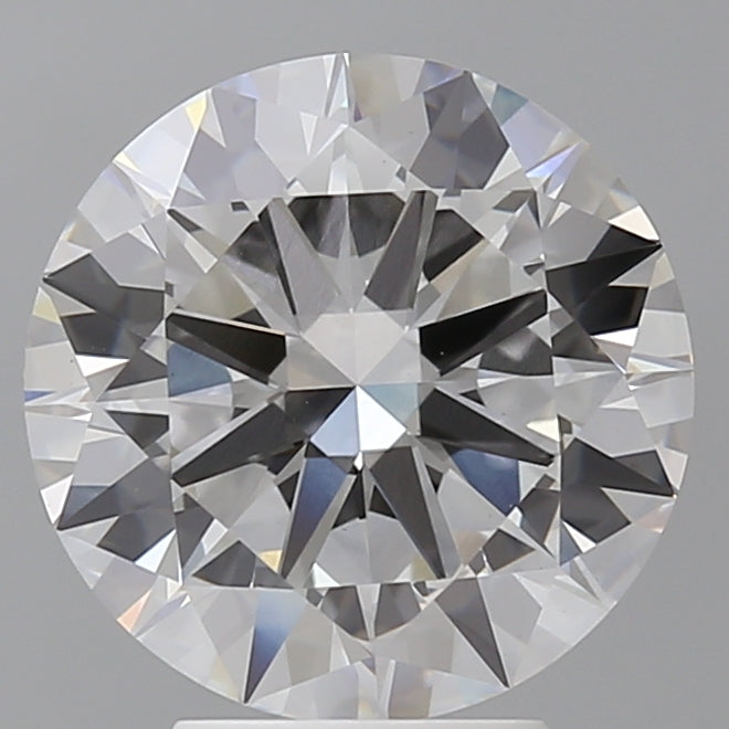 4.53 Carat Round Shaped, Excellent Cut, E Color, VS1 Clarity, IGI Certified Lab Grown Diamond