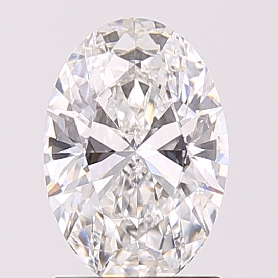 1.51 Carat Oval Shaped, Ideal Cut, E Color, VS1 Clarity, IGI Certified Lab Grown Diamond