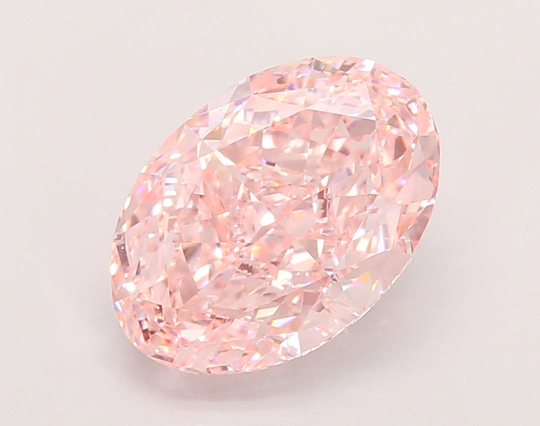 5.02 Carat Oval Shaped, Excellent Cut, VVS2 Clarity, IGI Certified Lab Grown Diamond