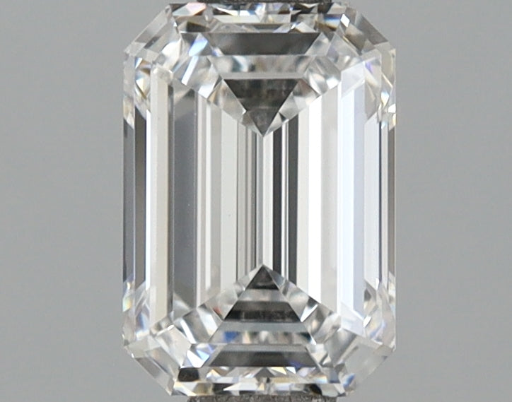 1.03 Carat Emerald Shaped, Ideal Cut, D Color, VS1 Clarity, IGI Certified Lab Grown Diamond