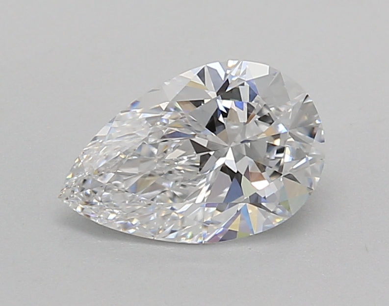 1.00 Carat Pear Shaped, Excellent Cut, D Color, VVS1 Clarity, IGI Certified Lab Grown Diamond