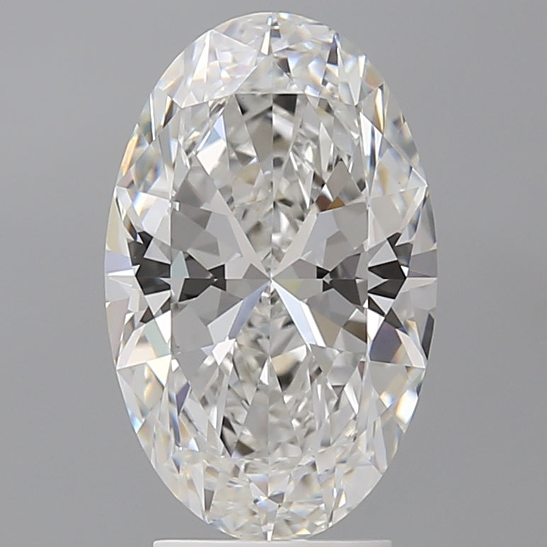 3.52 Carat Oval Shaped, Ideal Cut, E Color, VVS2 Clarity, IGI Certified Lab Grown Diamond