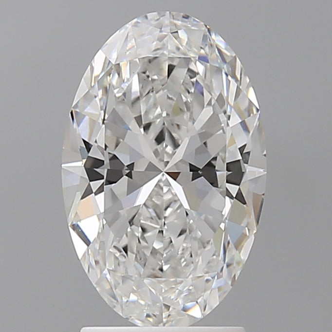 2.54 Carat Oval Shaped, Ideal Cut, E Color, VS1 Clarity, IGI Certified Lab Grown Diamond