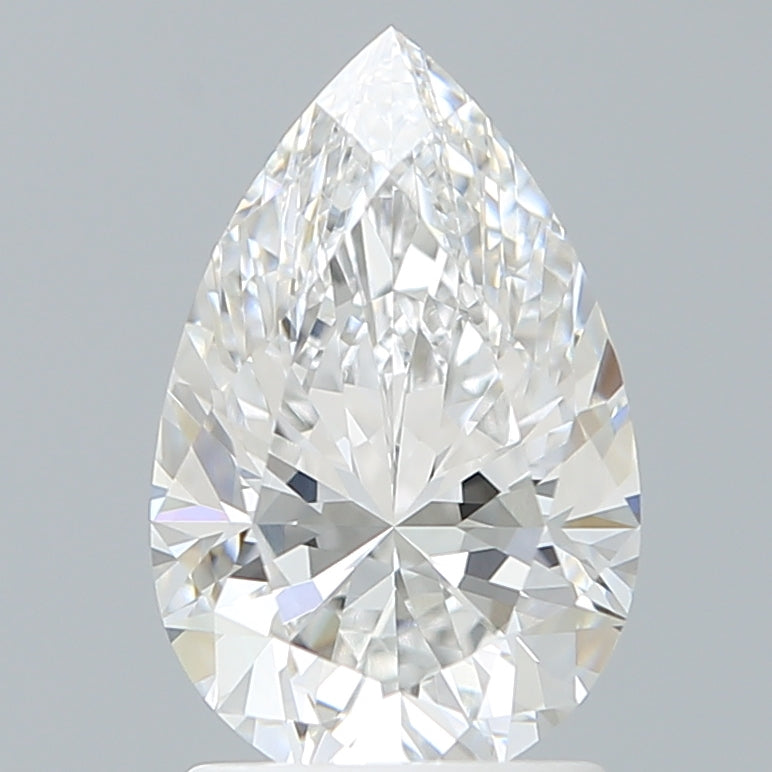 1.89 Carat Pear Shaped, Excellent Cut, E Color, VVS1 Clarity, IGI Certified Lab Grown Diamond