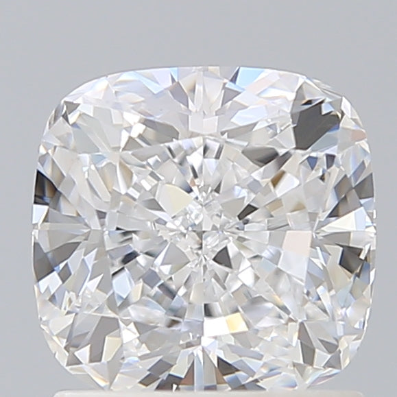 1.51 Carat Cushion Shaped, Ideal Cut, D Color, VVS2 Clarity, IGI Certified Lab Grown Diamond