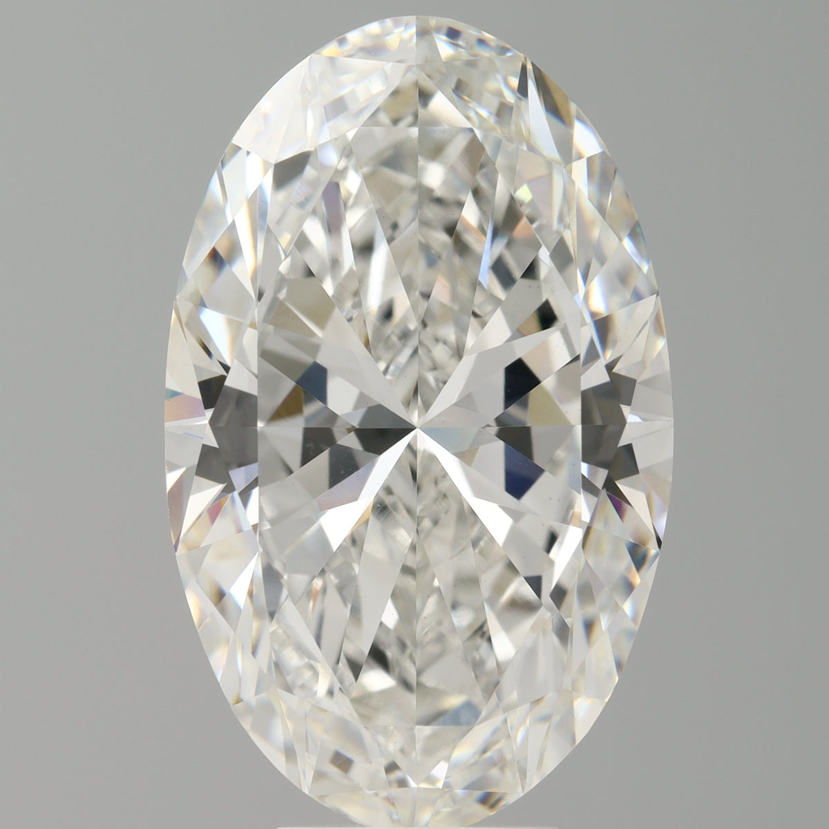 7.52 Carat Oval Shaped, Excellent Cut, E Color, VVS2 Clarity, IGI Certified Lab Grown Diamond